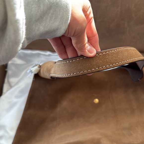 NWT Coach Brown Leather Tote Bag - Picture 5 of 7